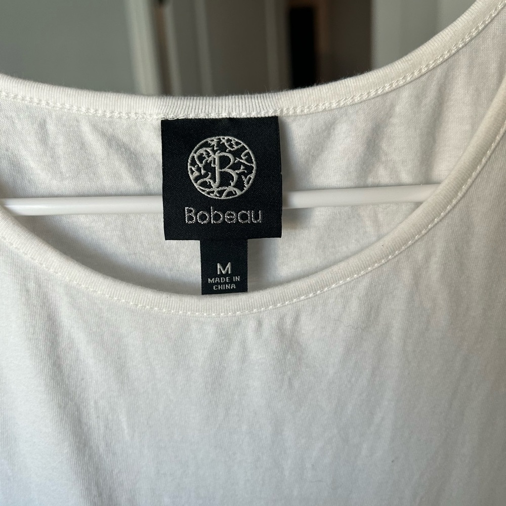 BoBeau White Smocked Tank — FINAL SALE PRICE - Picture 6 of 6
